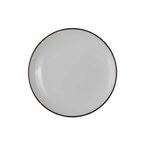 ID Fine Modest Brown Valle Çukur Tabak 20 Cm