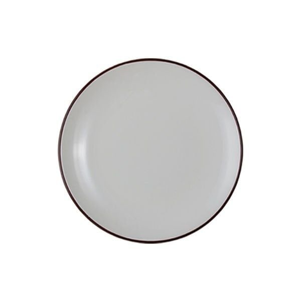 ID Fine Modest Brown Valle Çukur Tabak 20 Cm