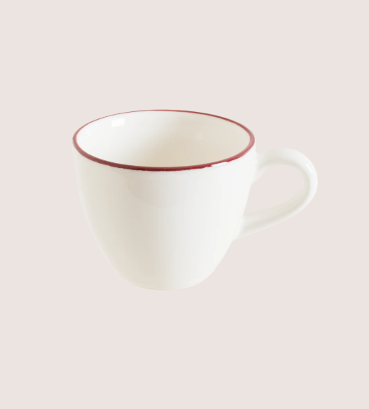 Linea Burgundy Rita Türk Kahve Fincanı 80 CC