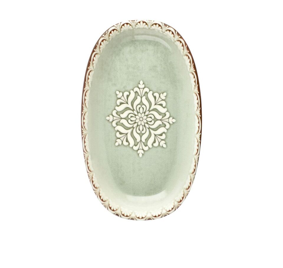Rome Zest 29 Cm Oval Tabak 29*17,5 Cm