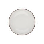 ID Fine Modest Brown Valle Çukur Tabak 22 Cm