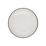 ID Fine Modest Brown Valle Çukur Tabak 25 Cm