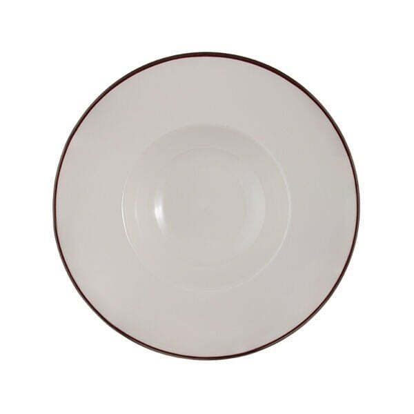 ID Fine Modest Brown Miro Çukur Tabak 20 Cm