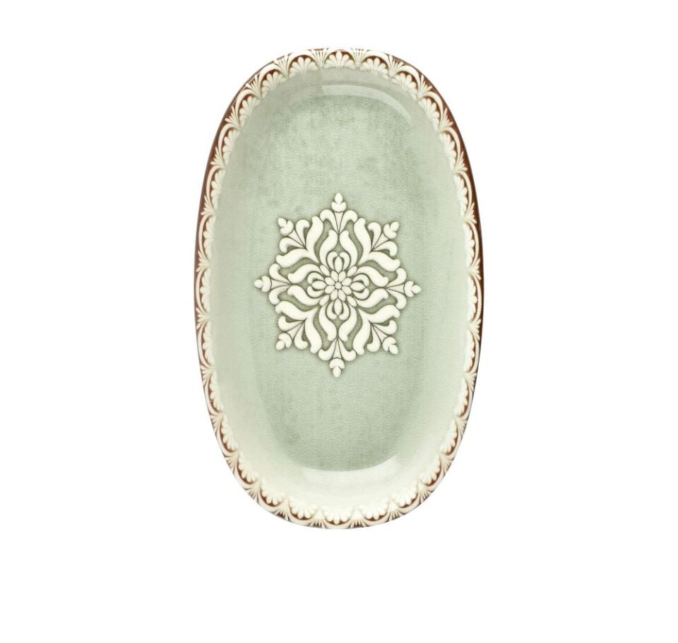 Rome Zest 34 Cm Oval Tabak 34*20,5 Cm
