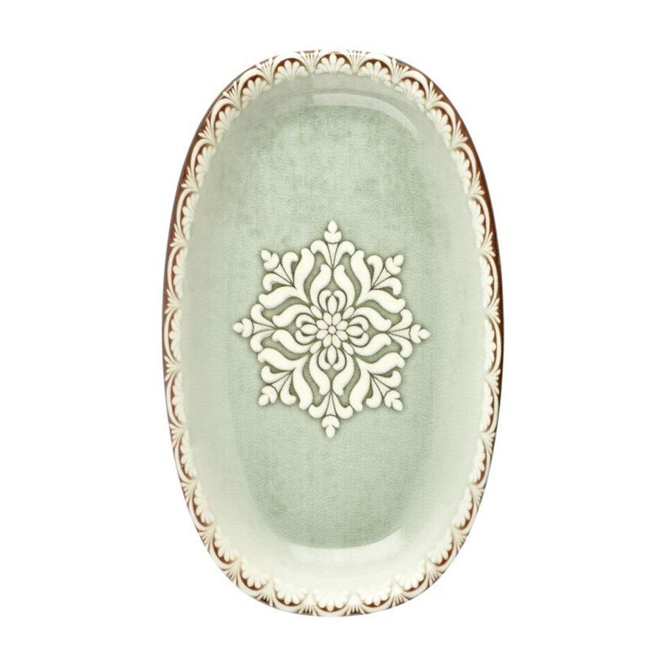 Rome Zest 34 Cm Oval Tabak 34*20,5 Cm