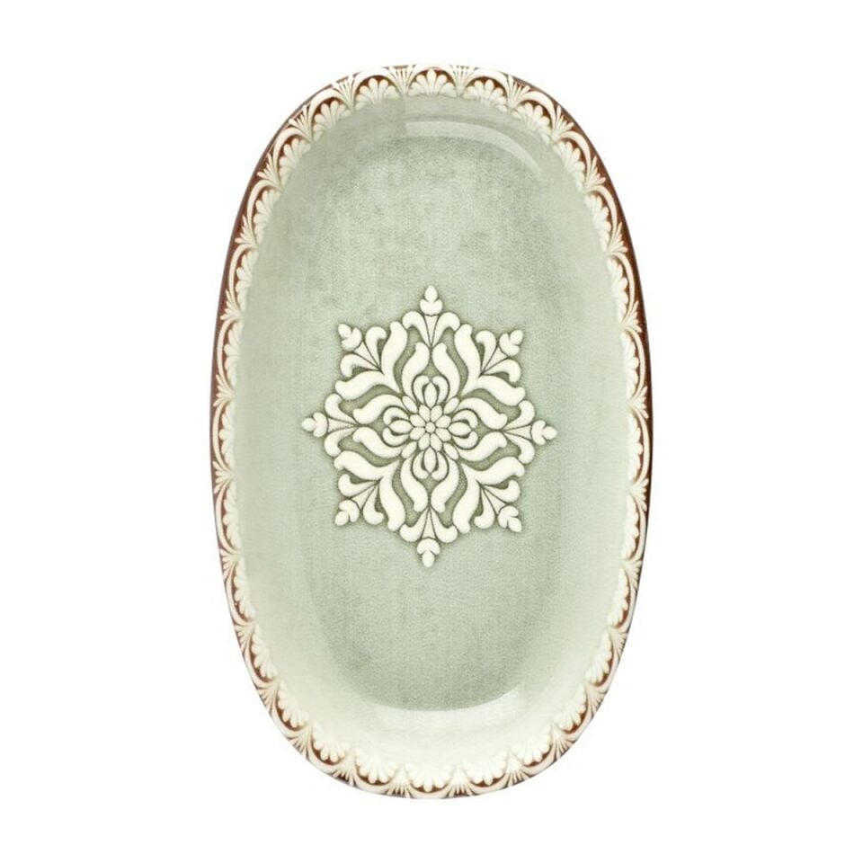 Rome Zest 34 Cm Oval Tabak 34*20,5 Cm