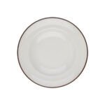 ID Fine Modest Brown Miro Çukur Tabak 25 Cm