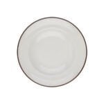 ID Fine Modest Brown Miro Çukur Tabak 25 Cm