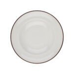 ID Fine Modest Brown Miro Çukur Tabak 28 Cm