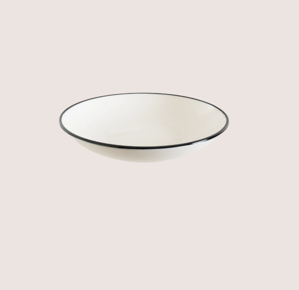 Linea Black Gourmet Çukur Tabak 13 Cm