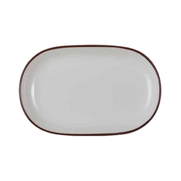 ID Fine Modest Brown Magnus Oval Kayık 23 Cm