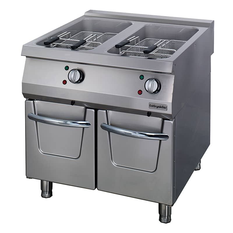 Öztiryakiler 900 Seri Dolaplı Elektrikli Fritöz 80*90*85 Cm
