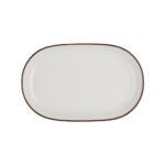 ID Fine Modest Brown Magnus Oval Kayık 33 Cm