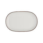 ID Fine Modest Brown Magnus Oval Kayık 33 Cm