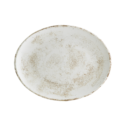 Nacrous Matt Moove Oval Tabak 25 Cm