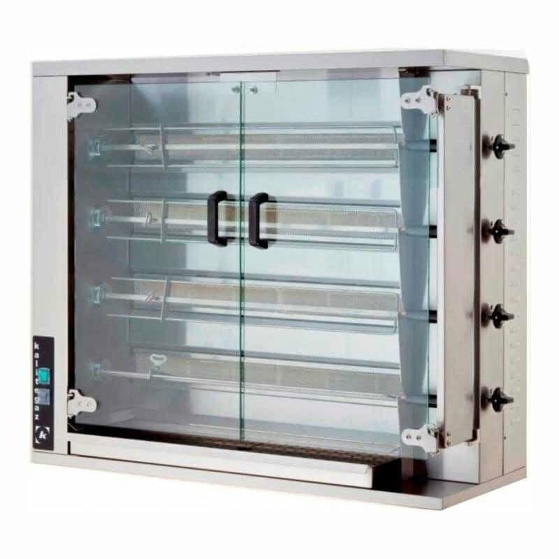 Öztiryakiler Piliç Çevirme Makinası 4 Şiş 16-20 Piliç Kapasite Gazlı