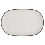 ID Fine Modest Brown Magnus Oval Kayık 37 Cm