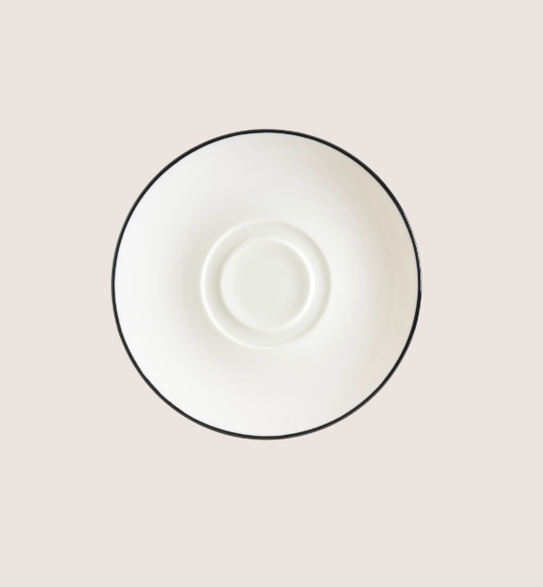 Linea Black Gourmet Konsome Kase Tabağı 19 Cm