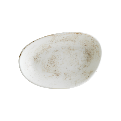 Nacrous Matt Vago Oval Kayık Tabak 15*8.5 Cm