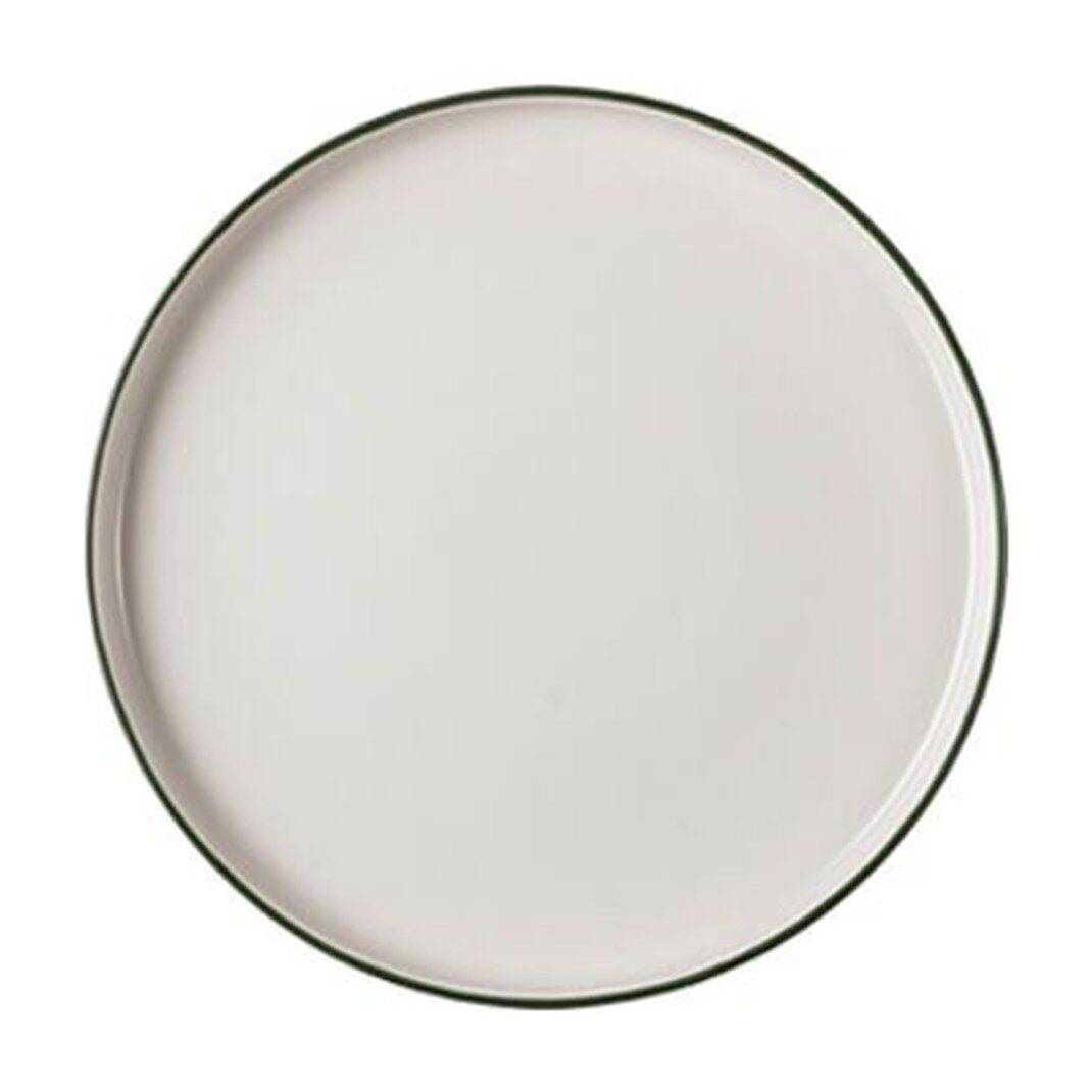 ID Fine Modest Green Stolt Düz Tabak 25,5 Cm