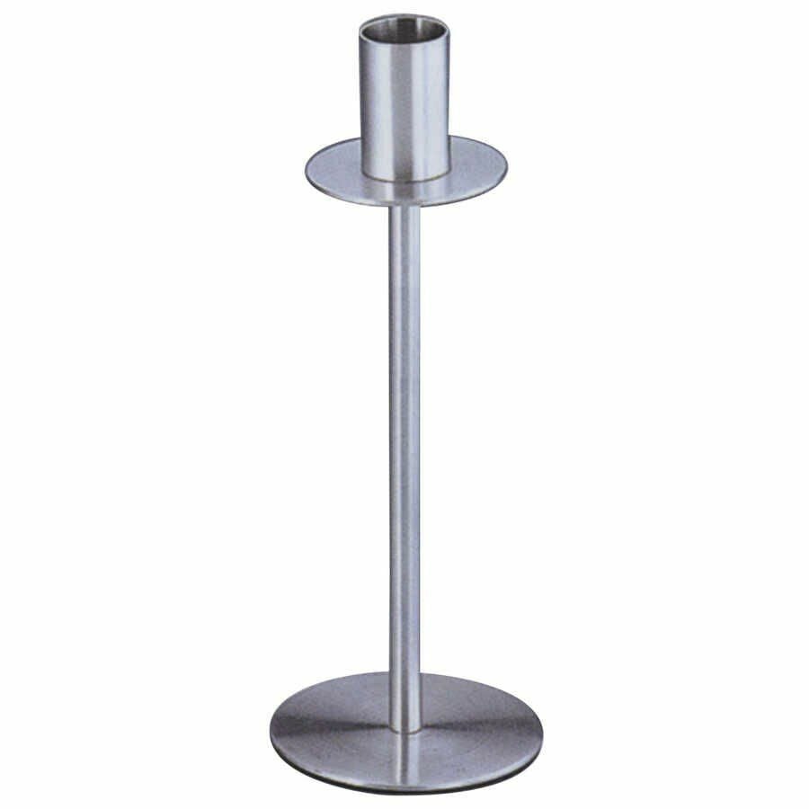 Biradlı Ayaklı Çelik Mumluk 22 Cm