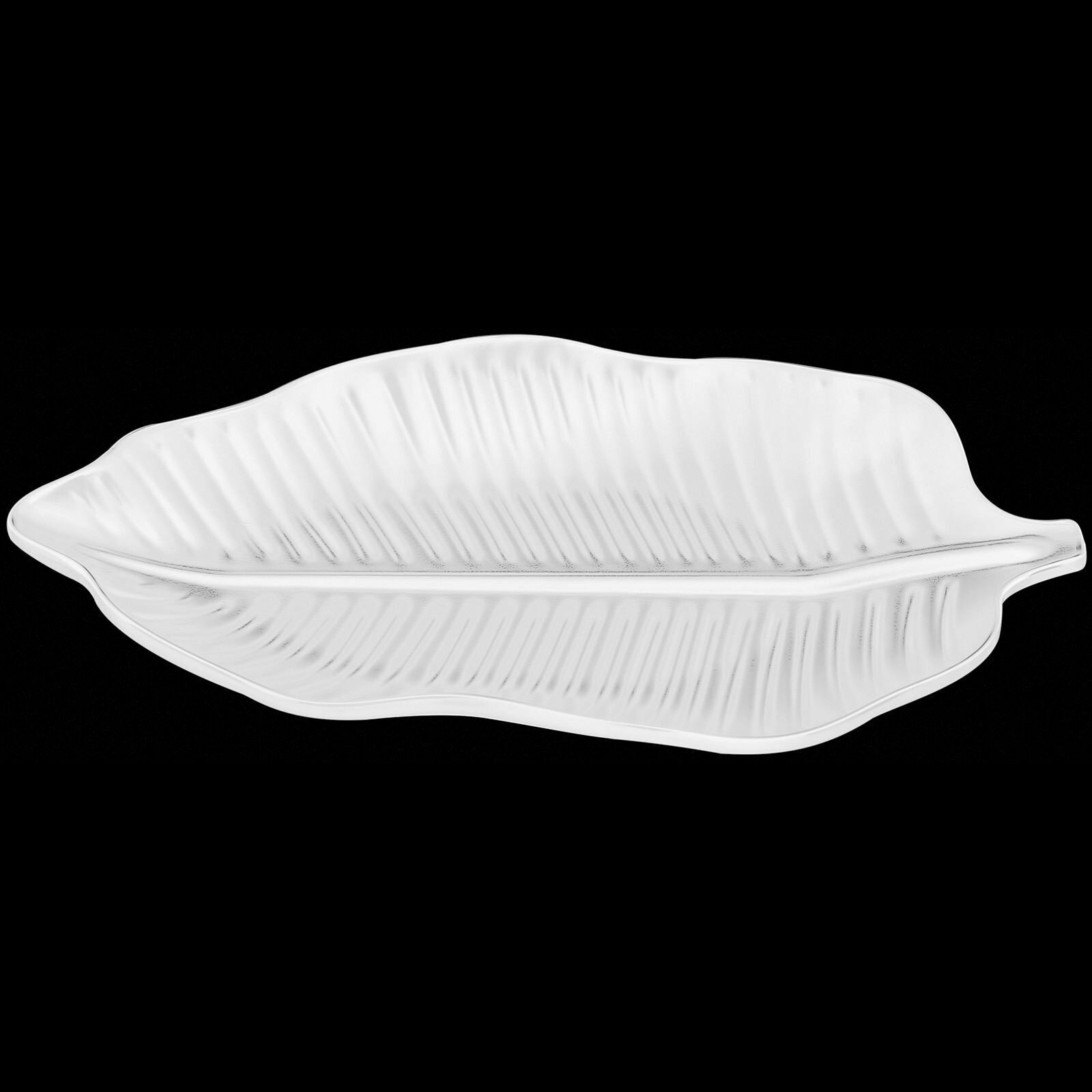 Açık Büfe Yaprak Sunum Tabağı 33*20 Cm