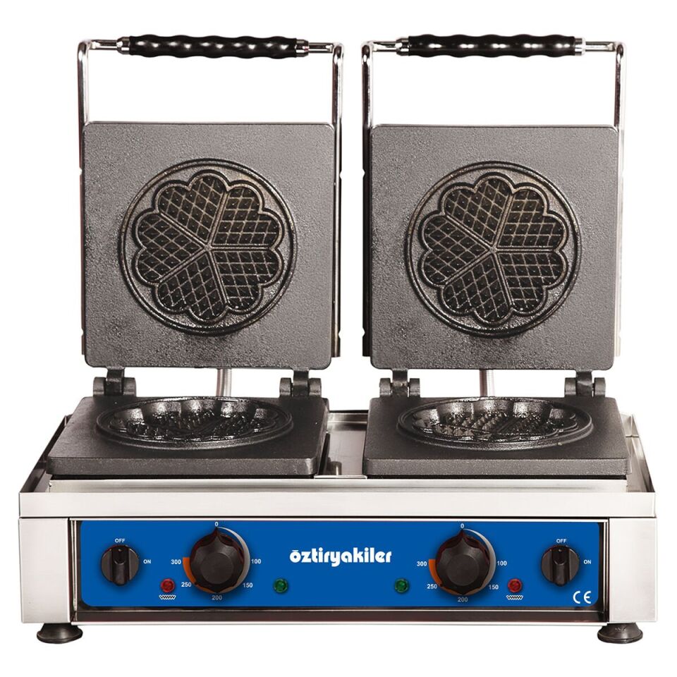 Öztiryakiler İkili Waffle Makinesi