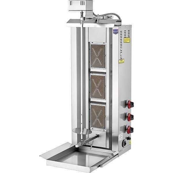 Remta Üç Radyanlı Üstten Motorlu Döner Ocağı (Gazlı)