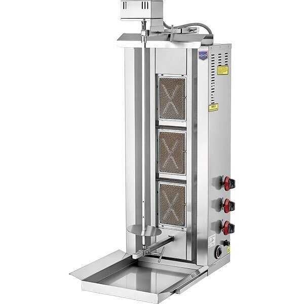 Remta Üç Radyanlı Üstten Motorlu Döner Ocağı (Gazlı)