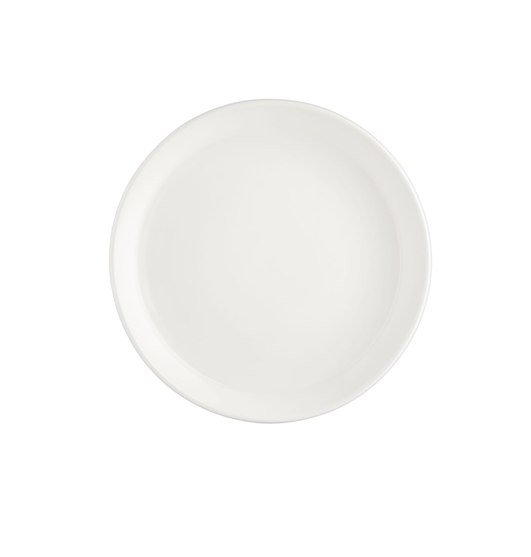 By Bone  Smooth Beyaz Çukur Tabak 25 Cm