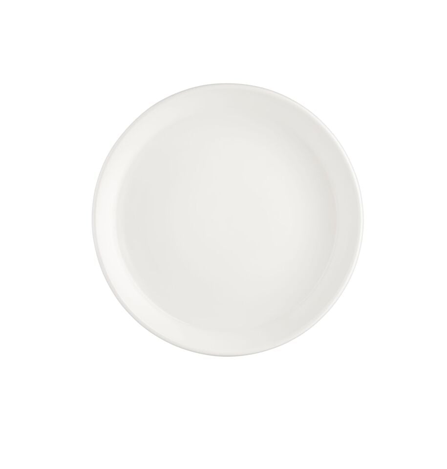 By Bone  Smooth Beyaz Çukur Tabak 25 Cm