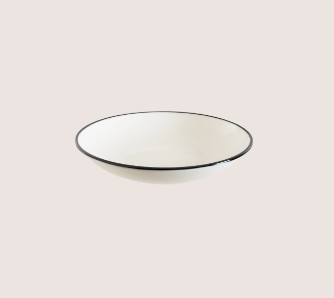 Linea Black Gourmet Çukur Tabak 9 Cm