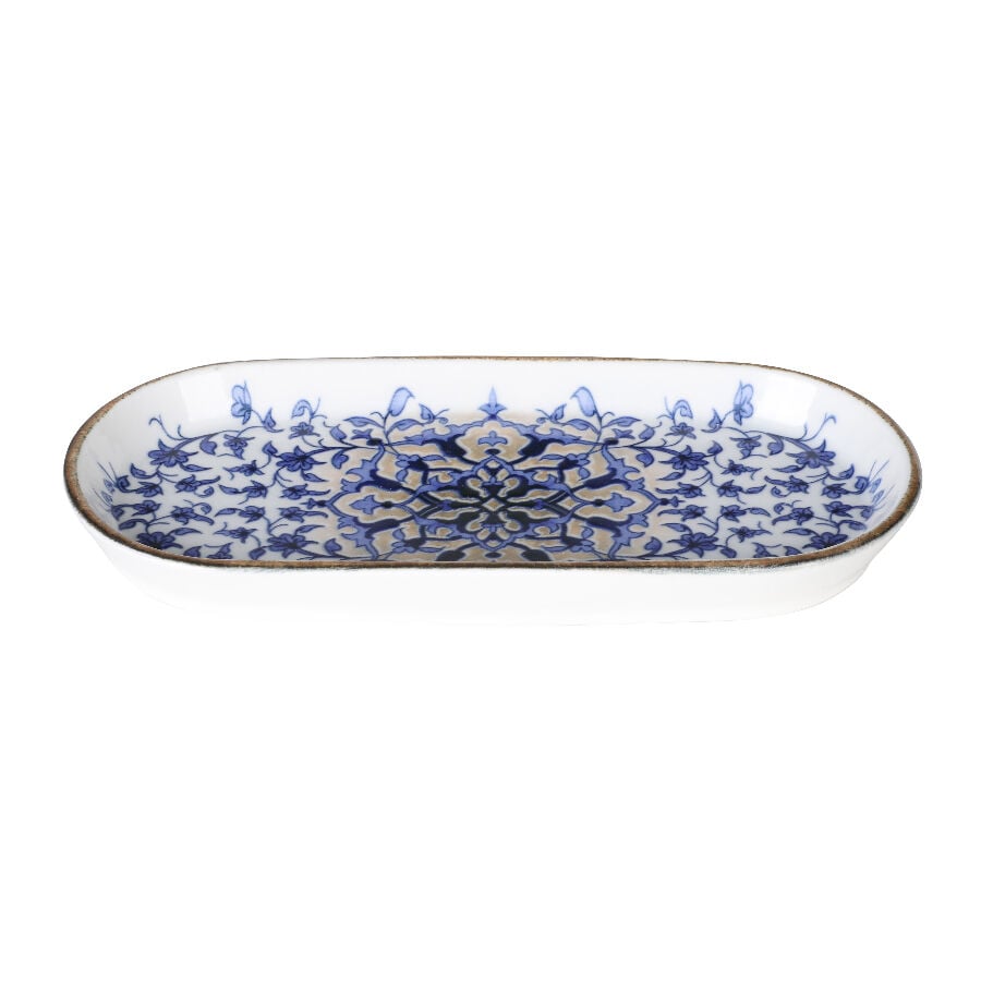 Bone Nordic Kayık Tabak 14 Cm