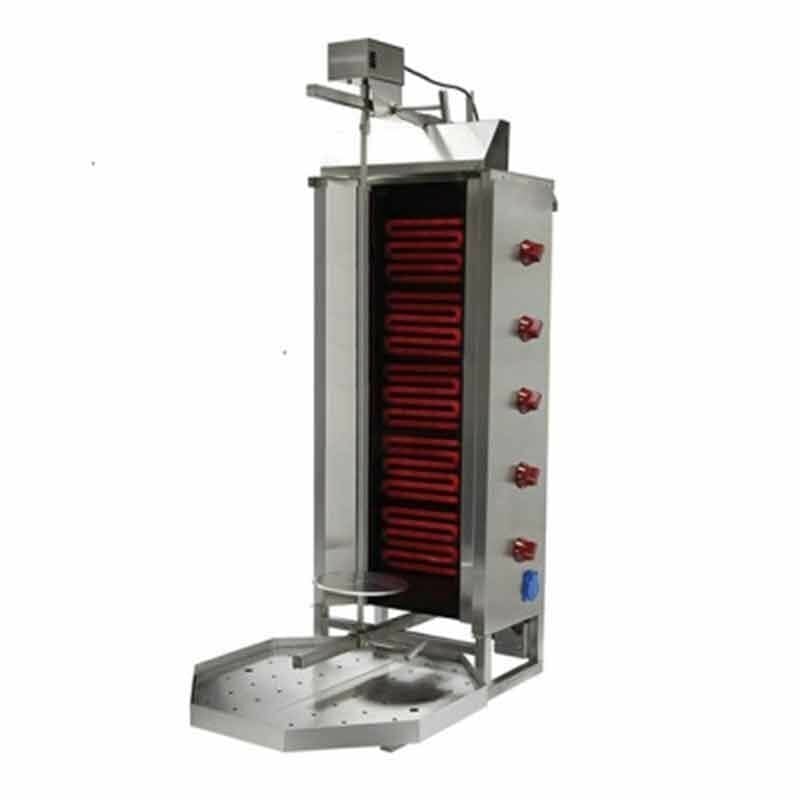 Öztiryakiler Beş Radyanlı, Elektrikli, Üstten Motorlu Döner Ocağı