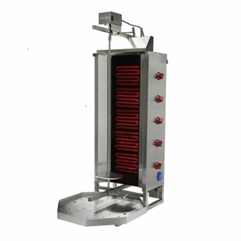 Öztiryakiler Beş Radyanlı, Elektrikli, Üstten Motorlu Döner Ocağı