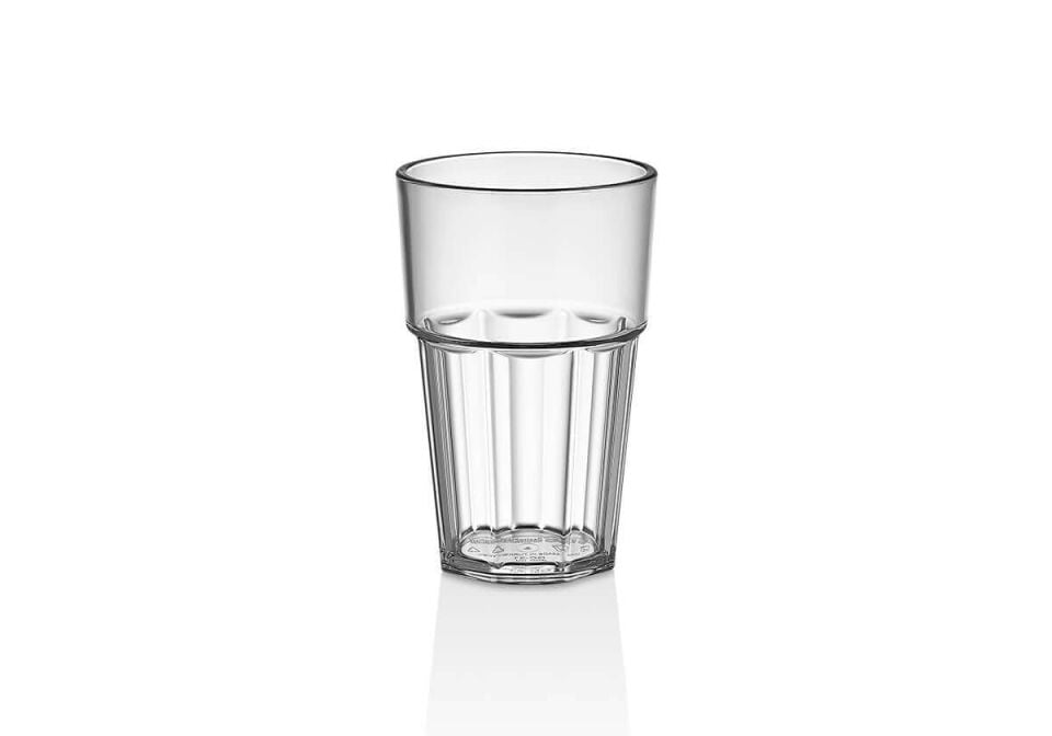 Polikarbon Casablanca Bardak 400 ML (10 Adet)