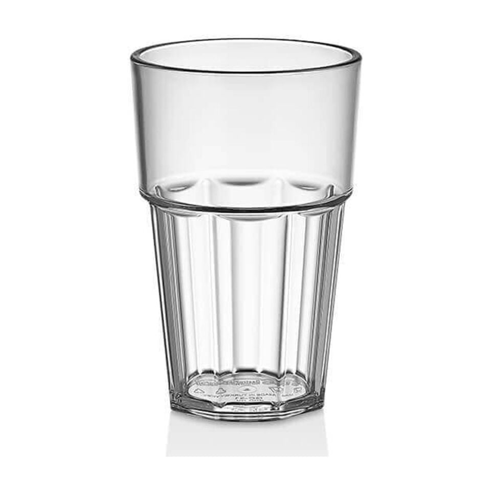 Polikarbon Casablanca Bardak 400 ML (10 Adet)