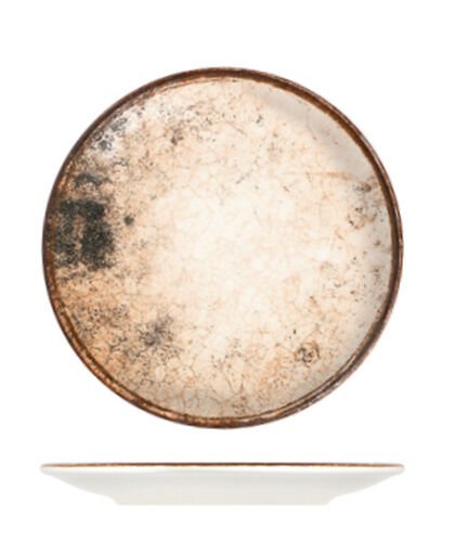 Scoria Lona Düz Tabak 21 cm