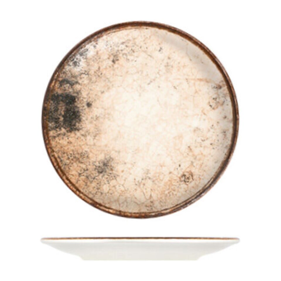 Scoria Lona Düz Tabak 21 cm