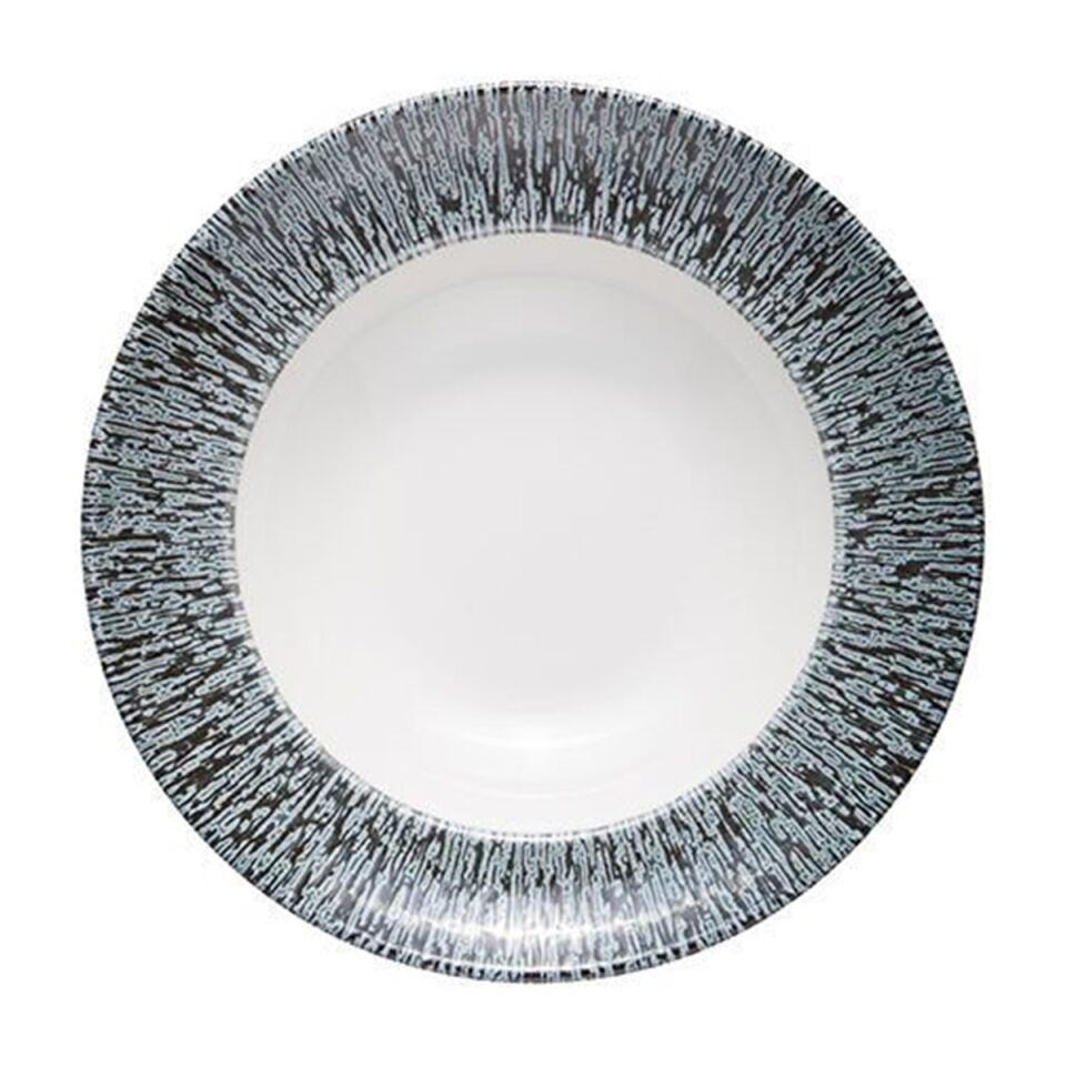 ID Fine Stellar Miro Çukur Tabak 28 Cm
