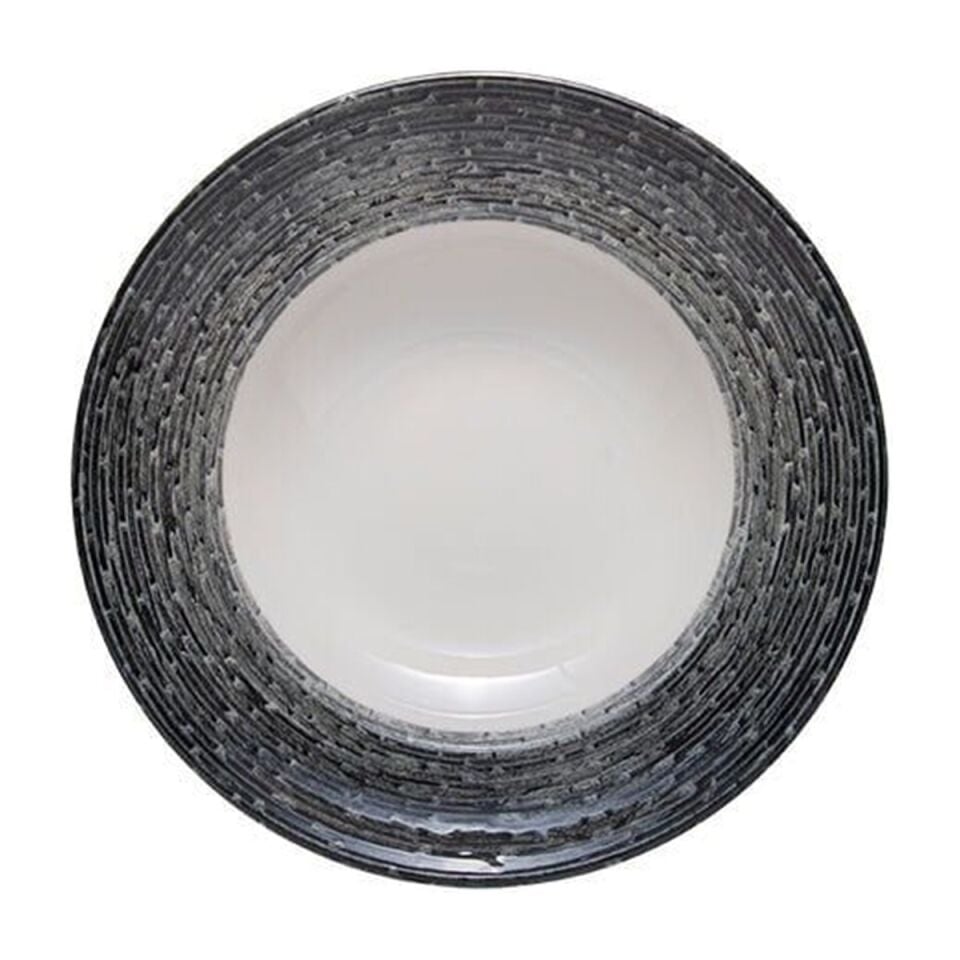 ID Fine Pedra Miro Çukur Tabak 25 Cm