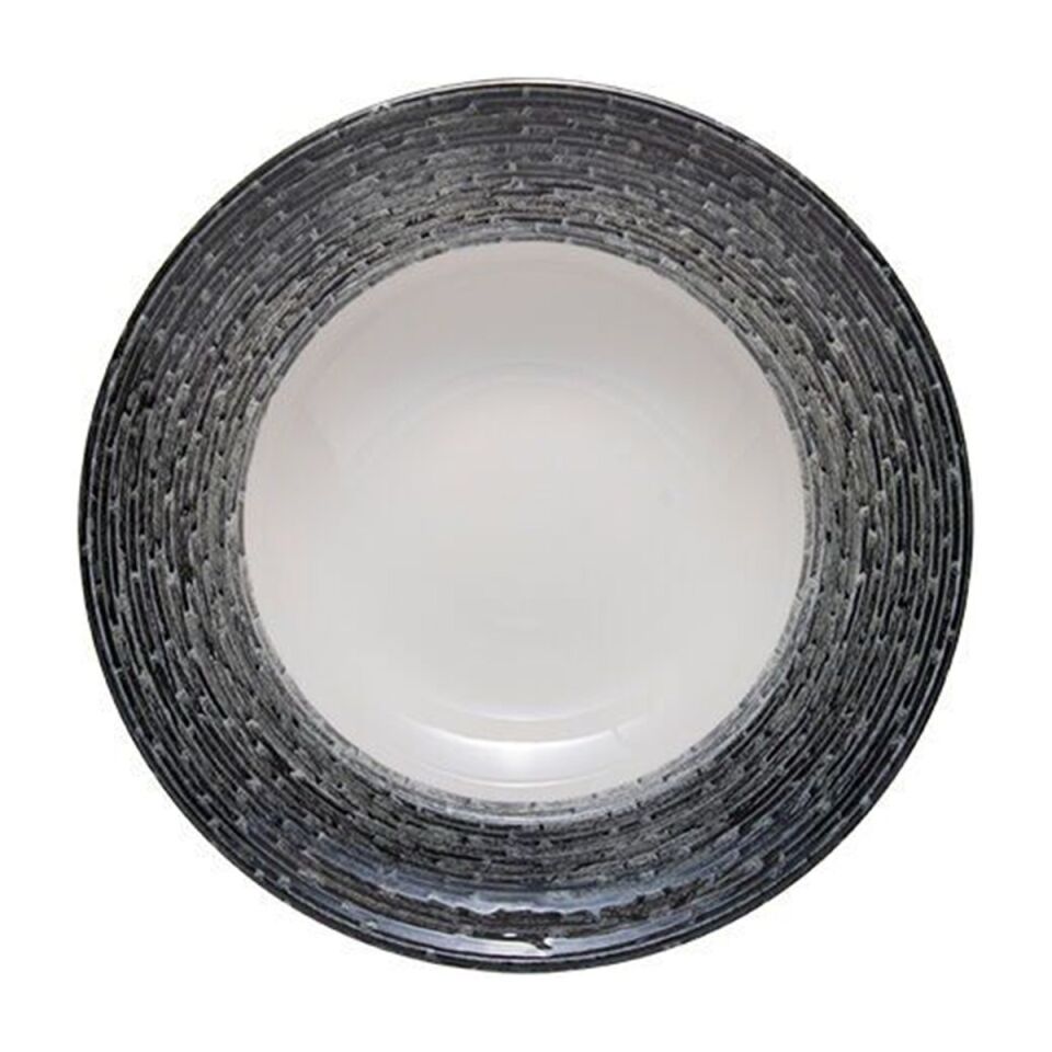ID Fine Pedra Miro Çukur Tabak 28 Cm