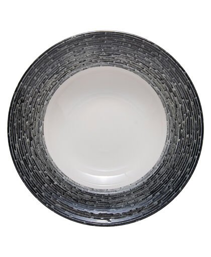 ID Fine Pedra Miro Çukur Tabak 28 Cm