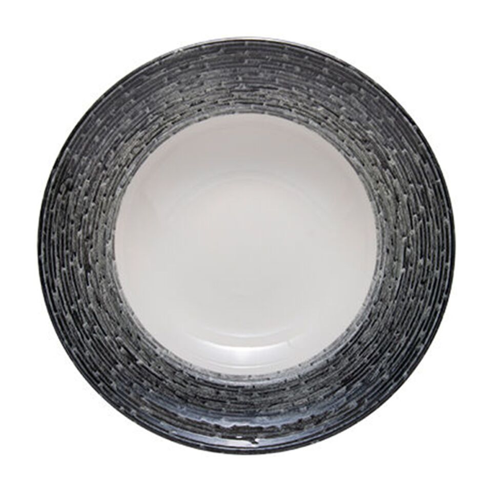 ID Fine Pedra Miro Çukur Tabak 28 Cm