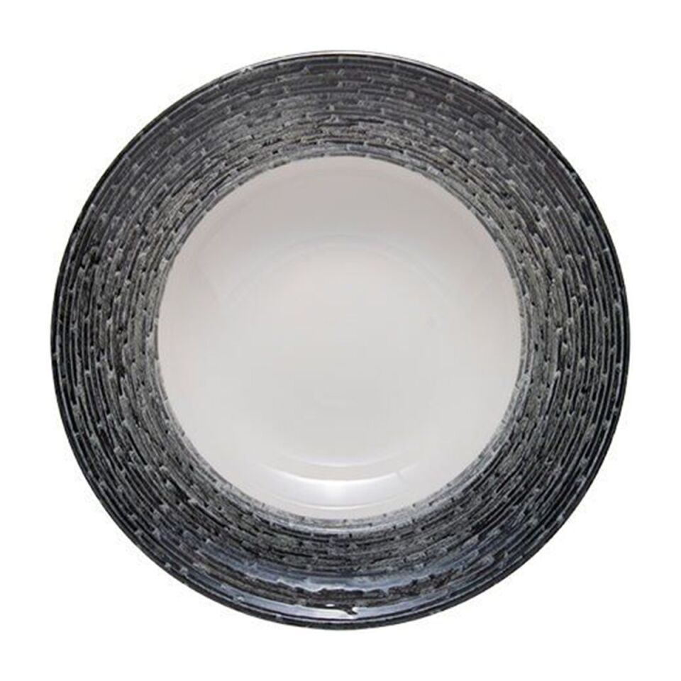 ID Fine Pedra Miro Çukur Tabak 29 Cm