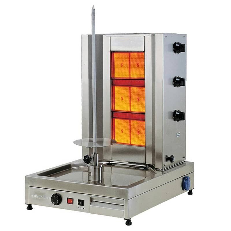 Öztiryakiler Üç Radyanlı, Gazlı, Alttan Motorlu Döner Ocağı