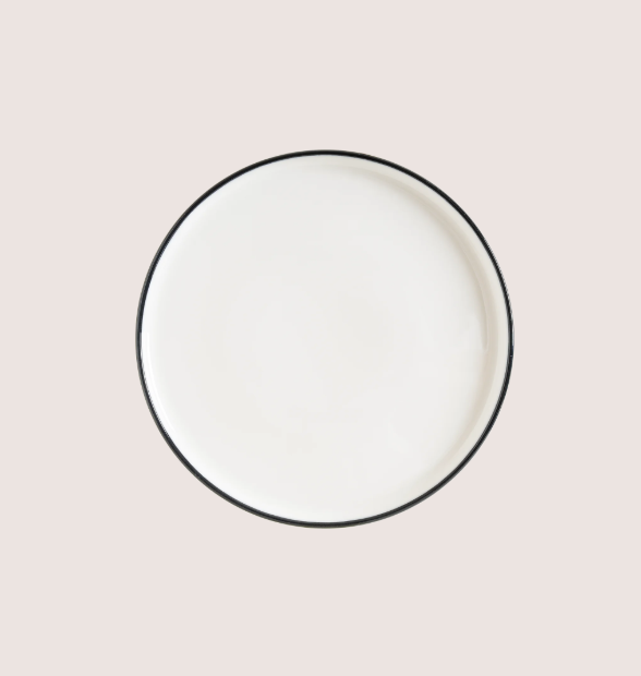 Linea Black Hygge Düz Tabak 28 Cm