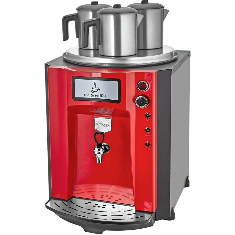 Remta 3 Demlikli Premium Jumbo Çay Makinesi 40 Lt