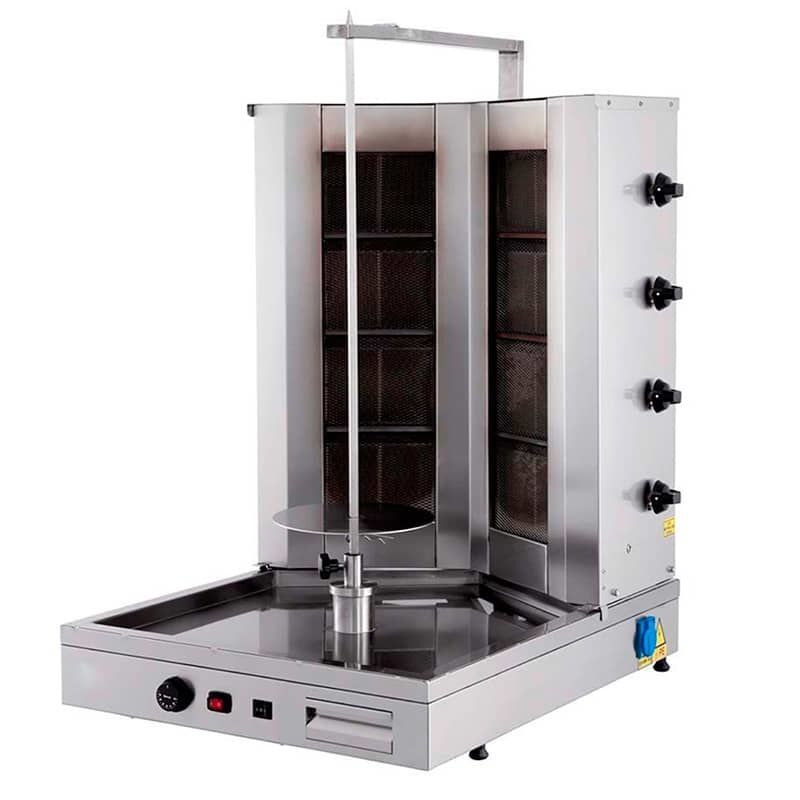 Öztiryakiler Sekiz Radyanlı, Gazlı, V Tipi Döner Ocağı