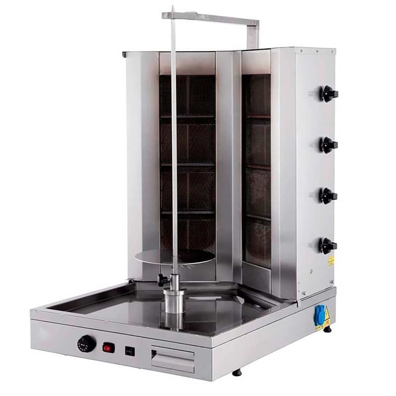 Öztiryakiler Sekiz Radyanlı, Gazlı, V Tipi Döner Ocağı